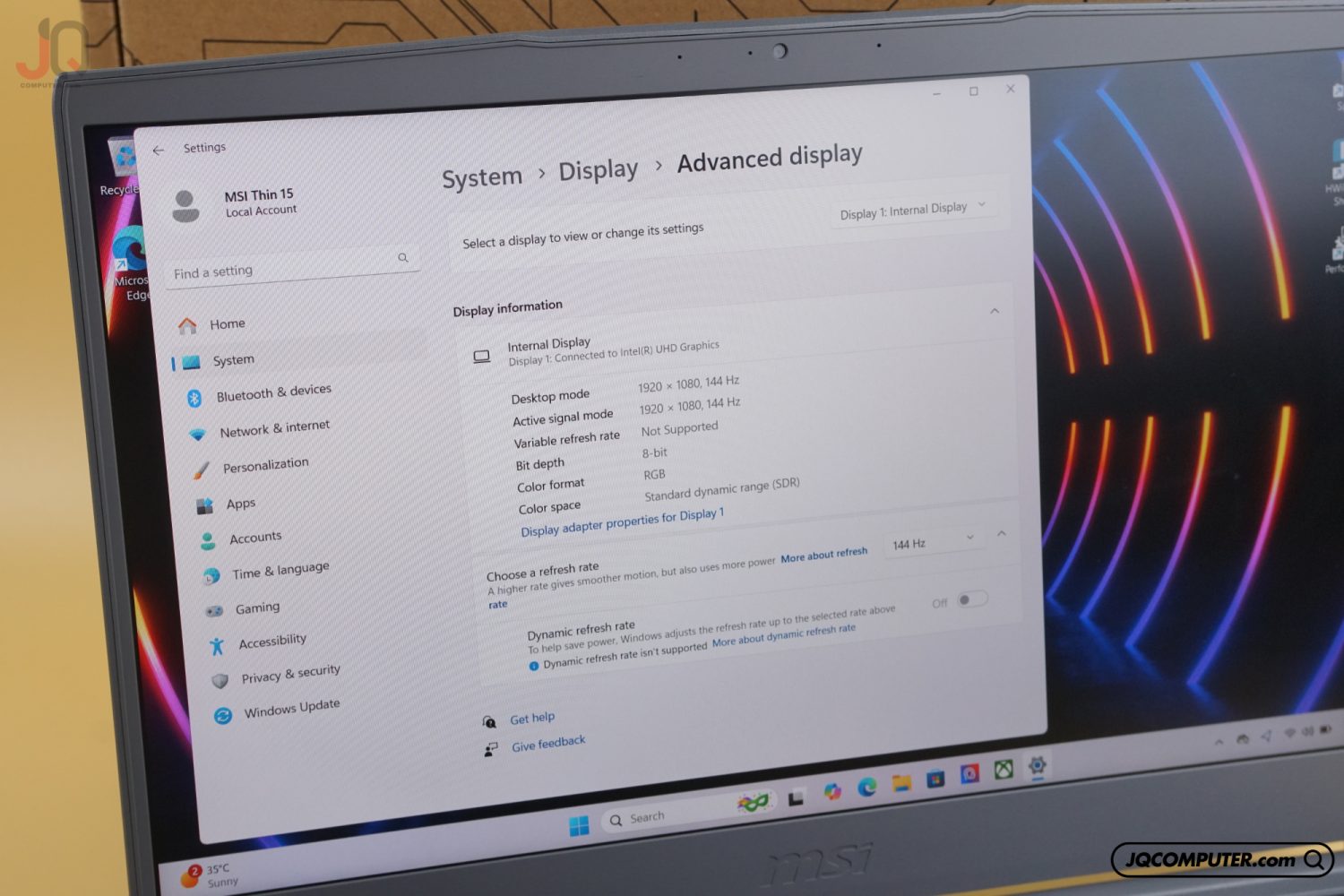 MSI Thin 15 - Image 9