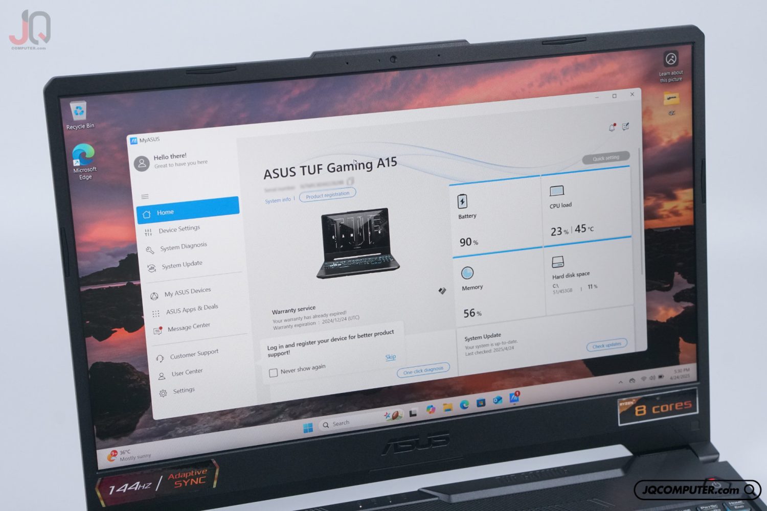 Asus TUF Gaming A15 (FA506ICB) - Image 13