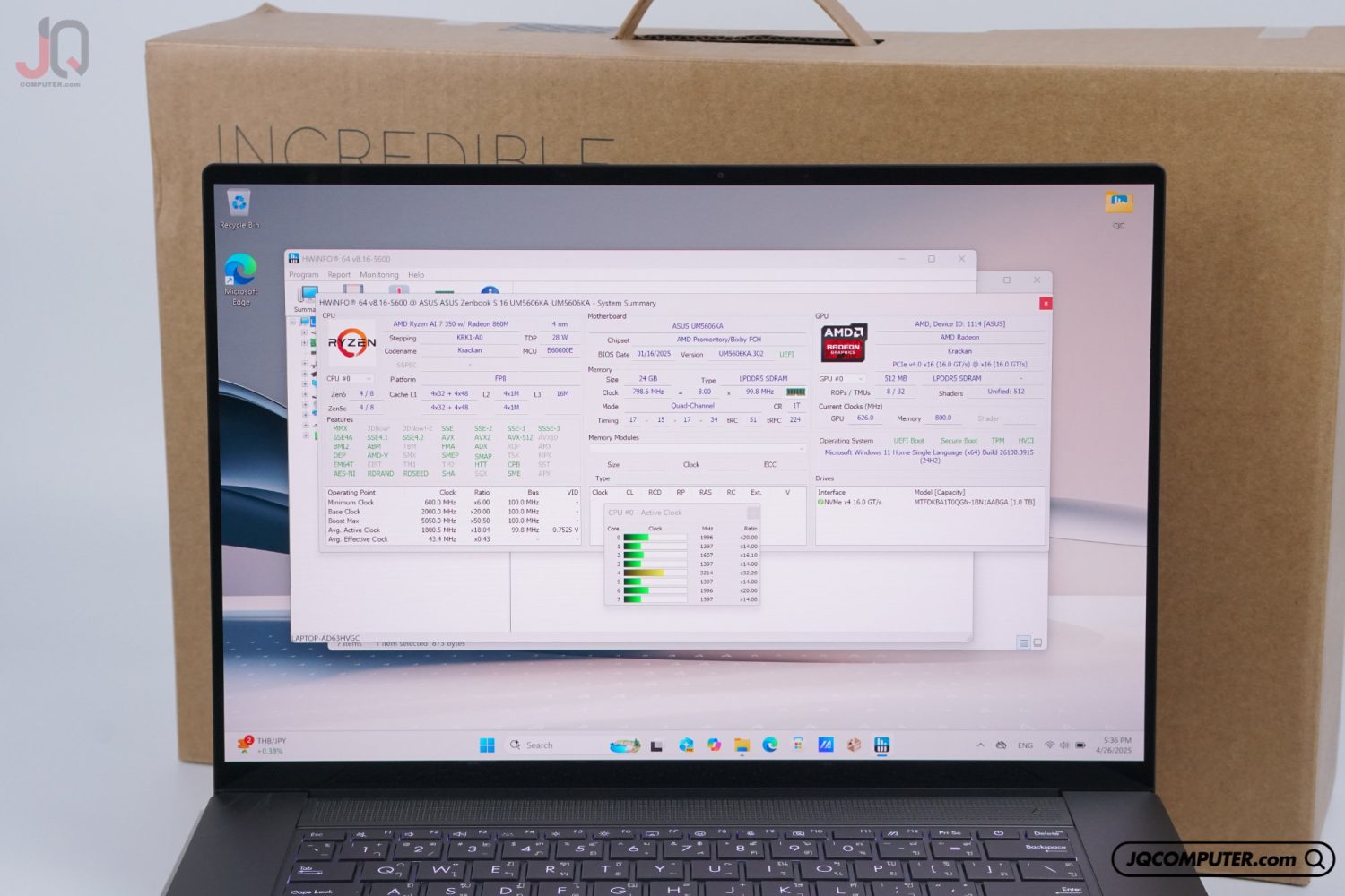 Asus Zenbook S16 Ai (OLED) - Image 12