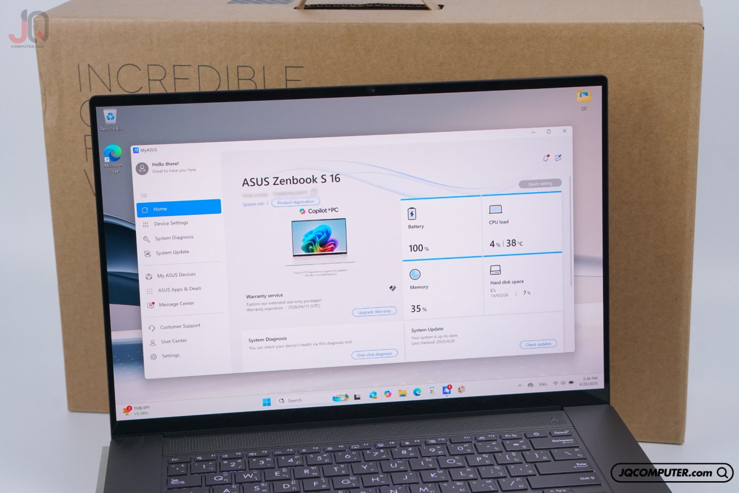 Asus Zenbook S16 Ai (OLED) - Image 14