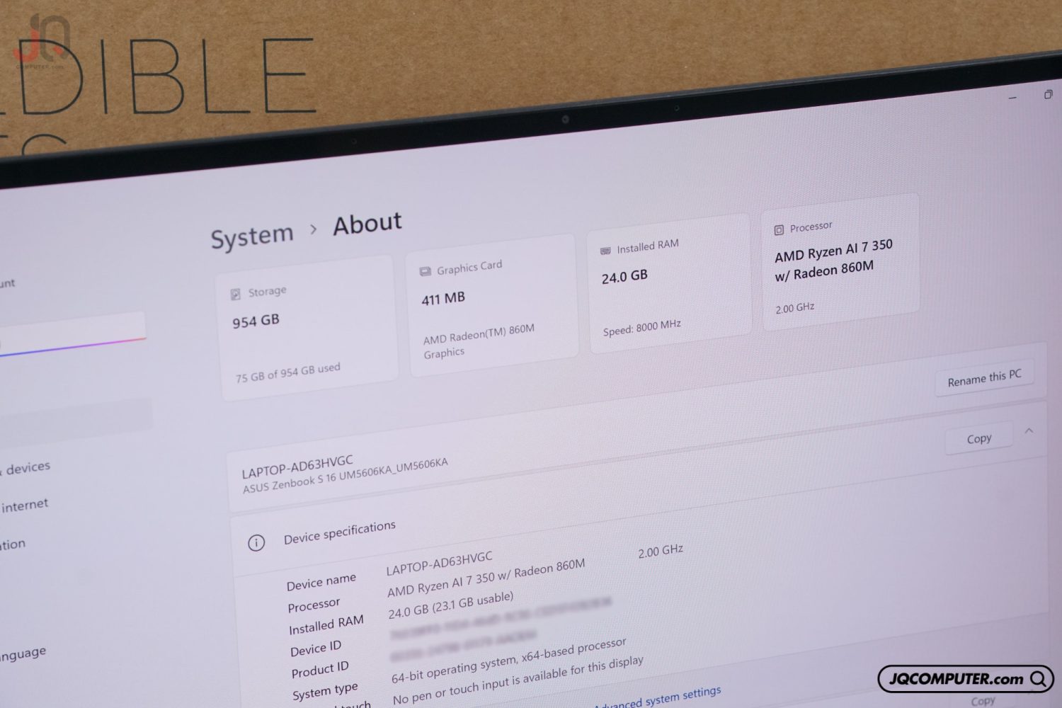 Asus Zenbook S16 Ai (OLED) - Image 6
