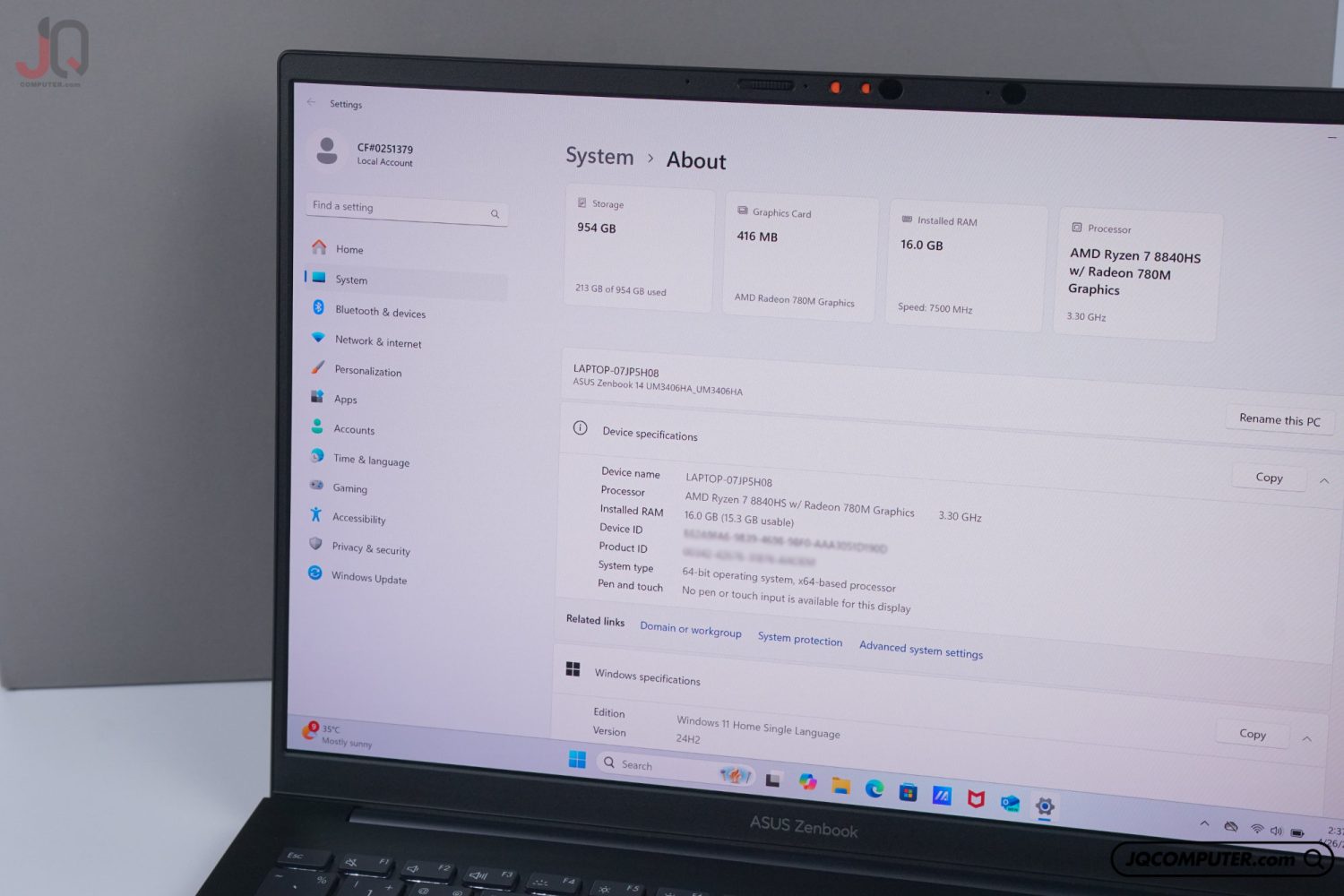 Asus Zenbook 14 OLED - Image 6