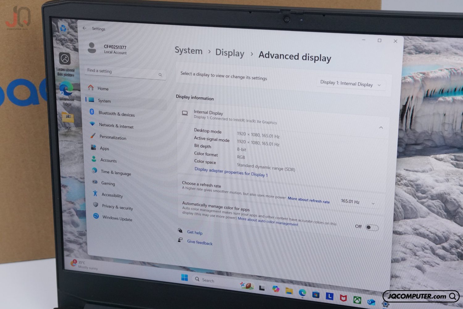 Lenovo IdeaPad Gaming 3 15IHU6 - Image 9