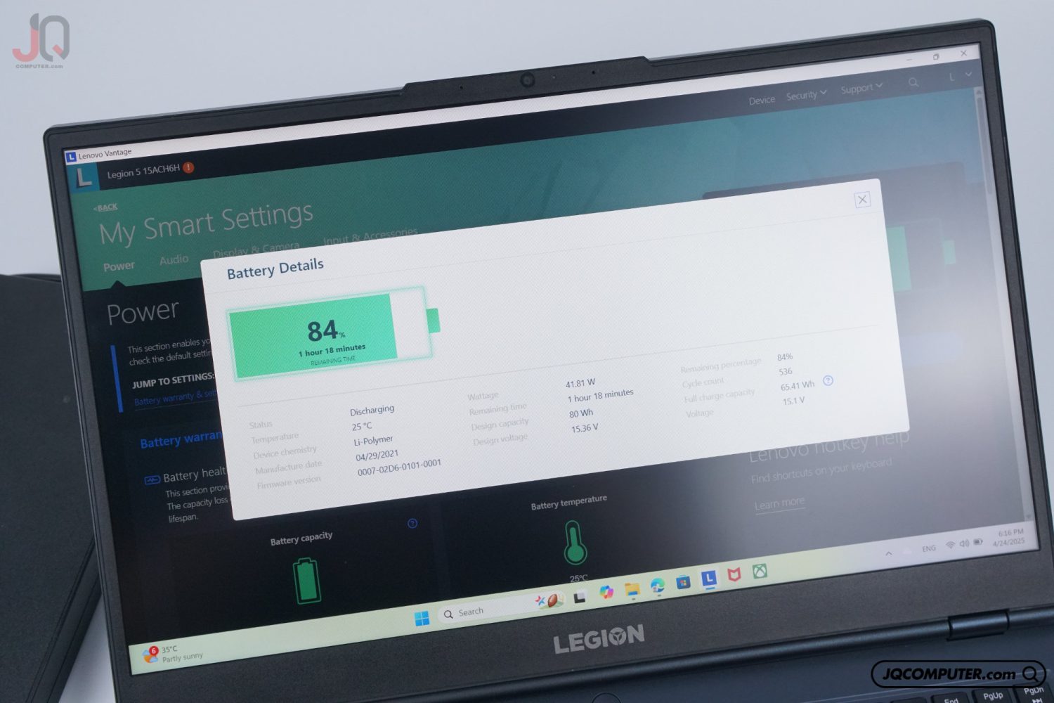 Lenovo Legion 5 (15ACH6H) - Image 12