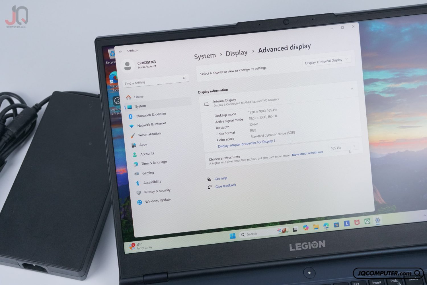 Lenovo Legion 5 (15ACH6H) - Image 9
