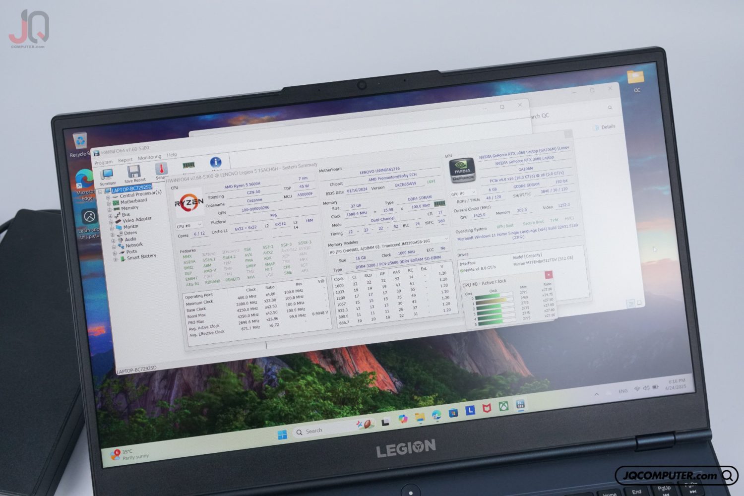 Lenovo Legion 5 (15ACH6H) - Image 10