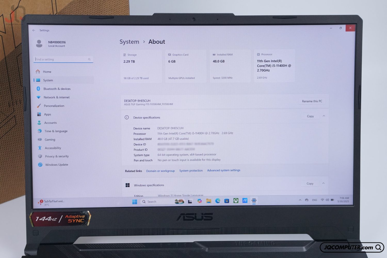 Asus TUF Gaming F15 - Image 5