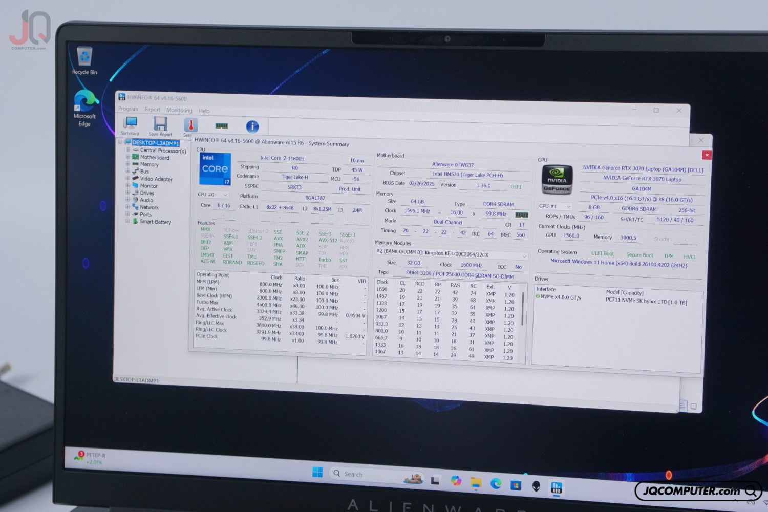 Dell Alienware M15 R6 - Image 9