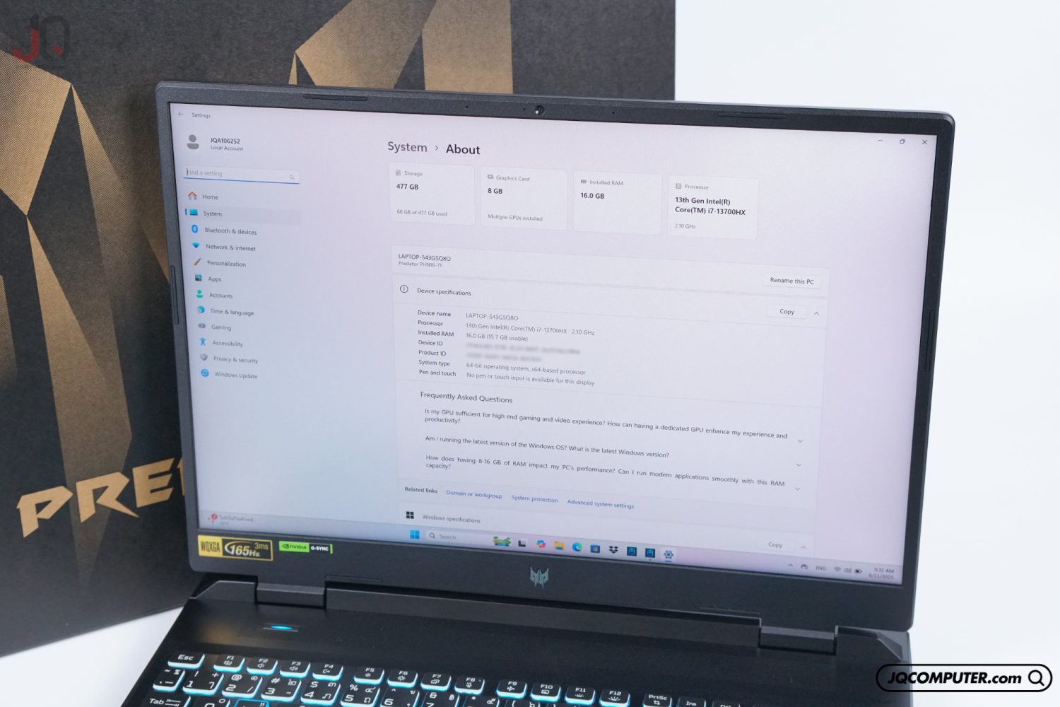 Acer Predator Helios 16 - Image 6