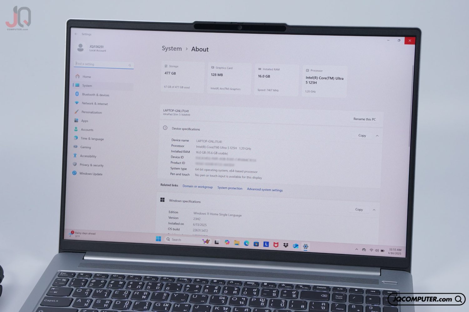 Lenovo IdeaPad Slim 5 (16IMH9) - Image 6
