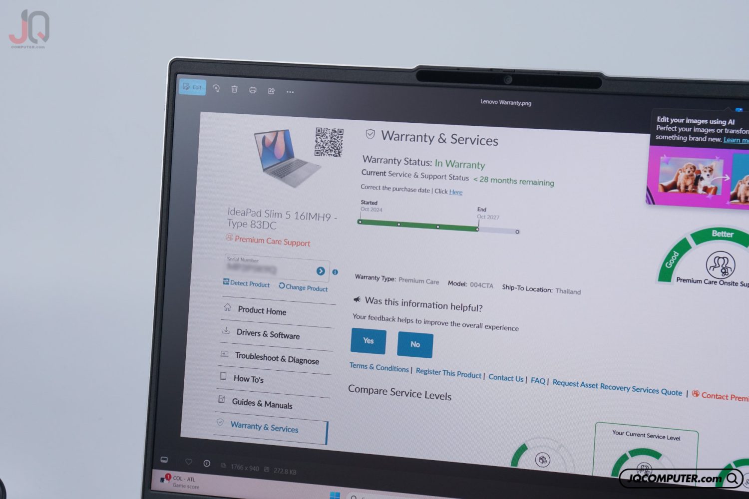 Lenovo IdeaPad Slim 5 (16IMH9) - Image 9