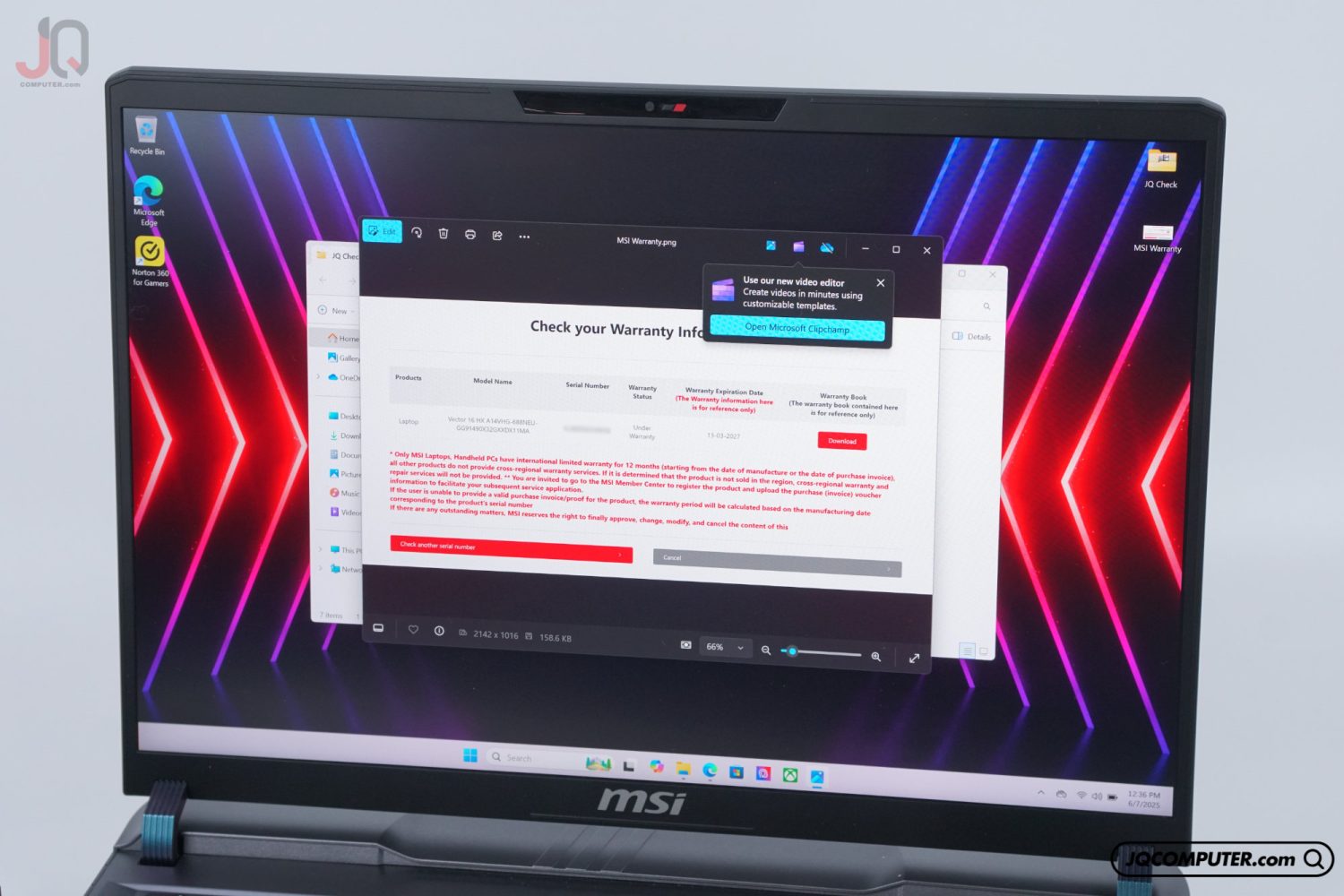 MSI Vector 16 HX - Image 10