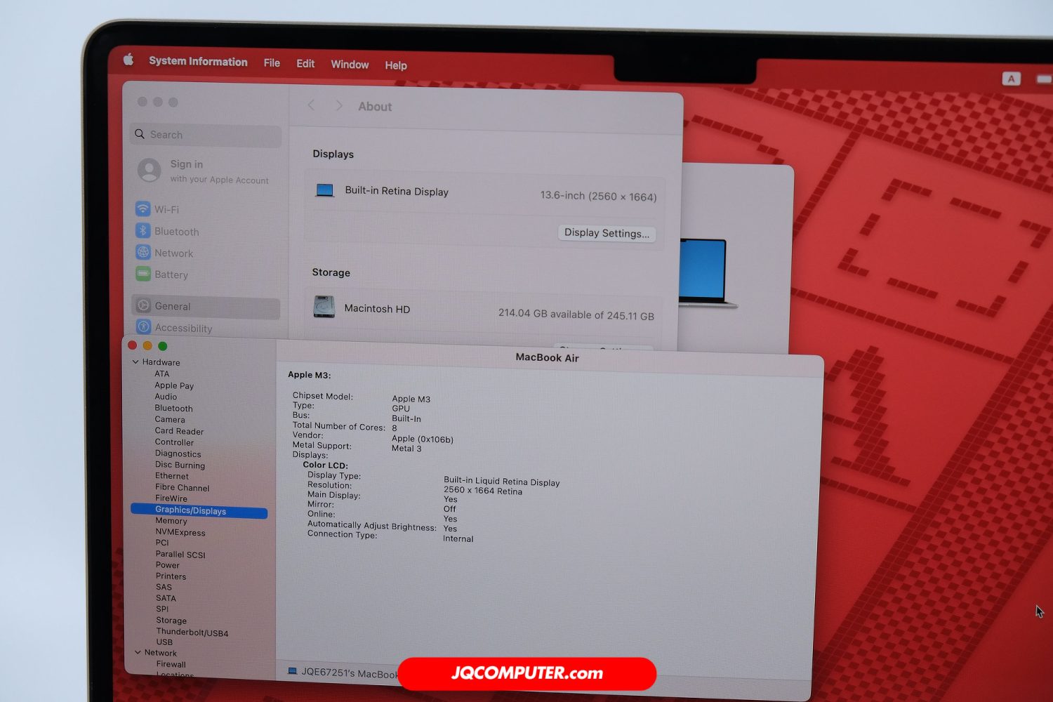 MacBook Air 13 Apple M3 CTO - Image 7