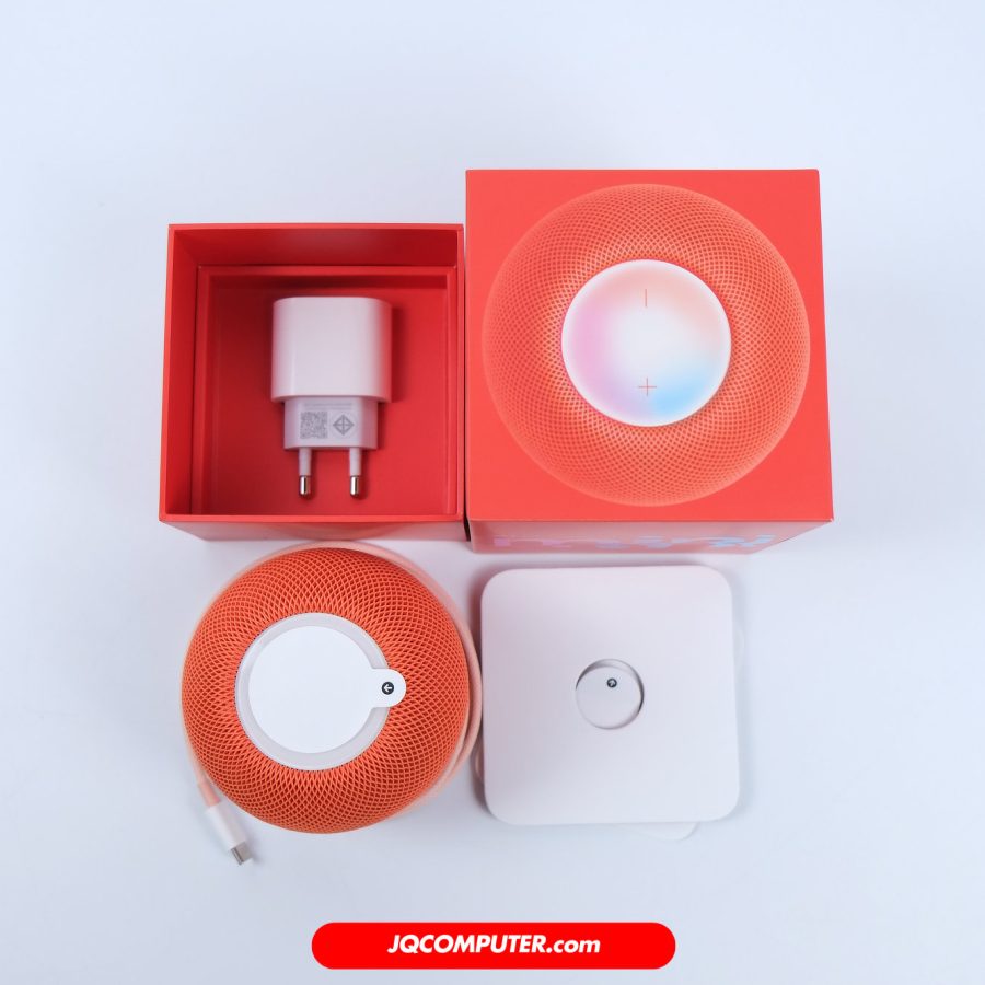 Alternative view of HomePod mini (Orange)