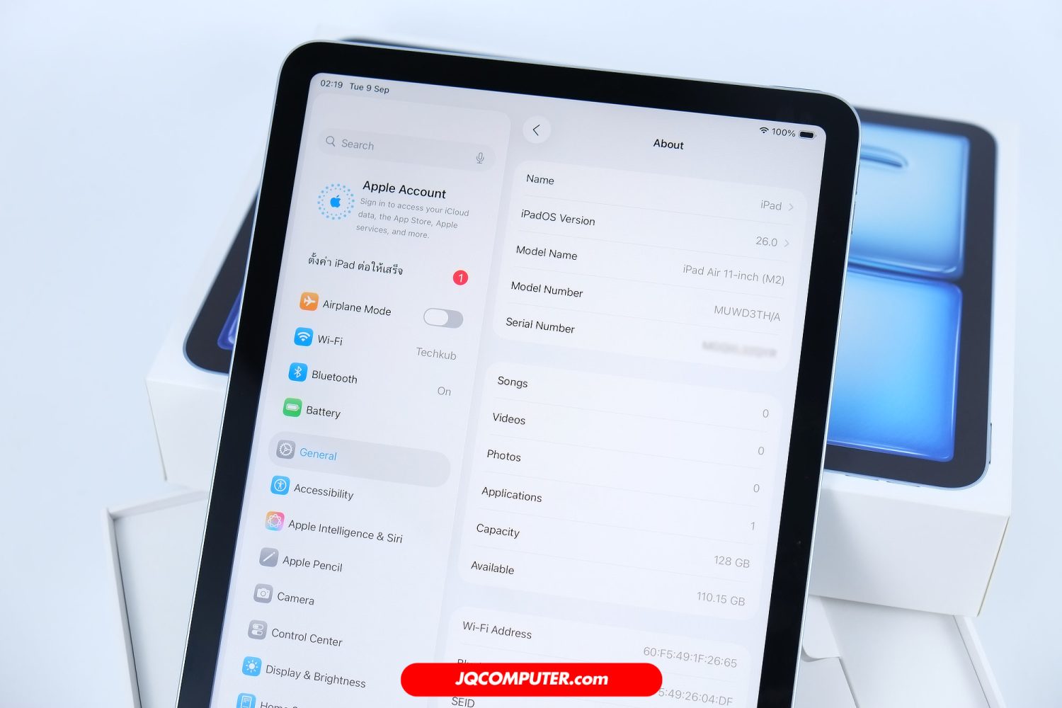 iPad Air 11 Apple M2 WiFi - Image 3