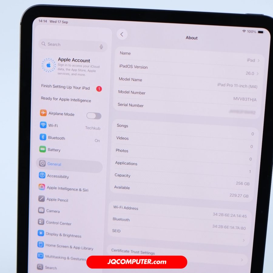 Alternative view of iPad Pro 11 Apple M4 WiFi
