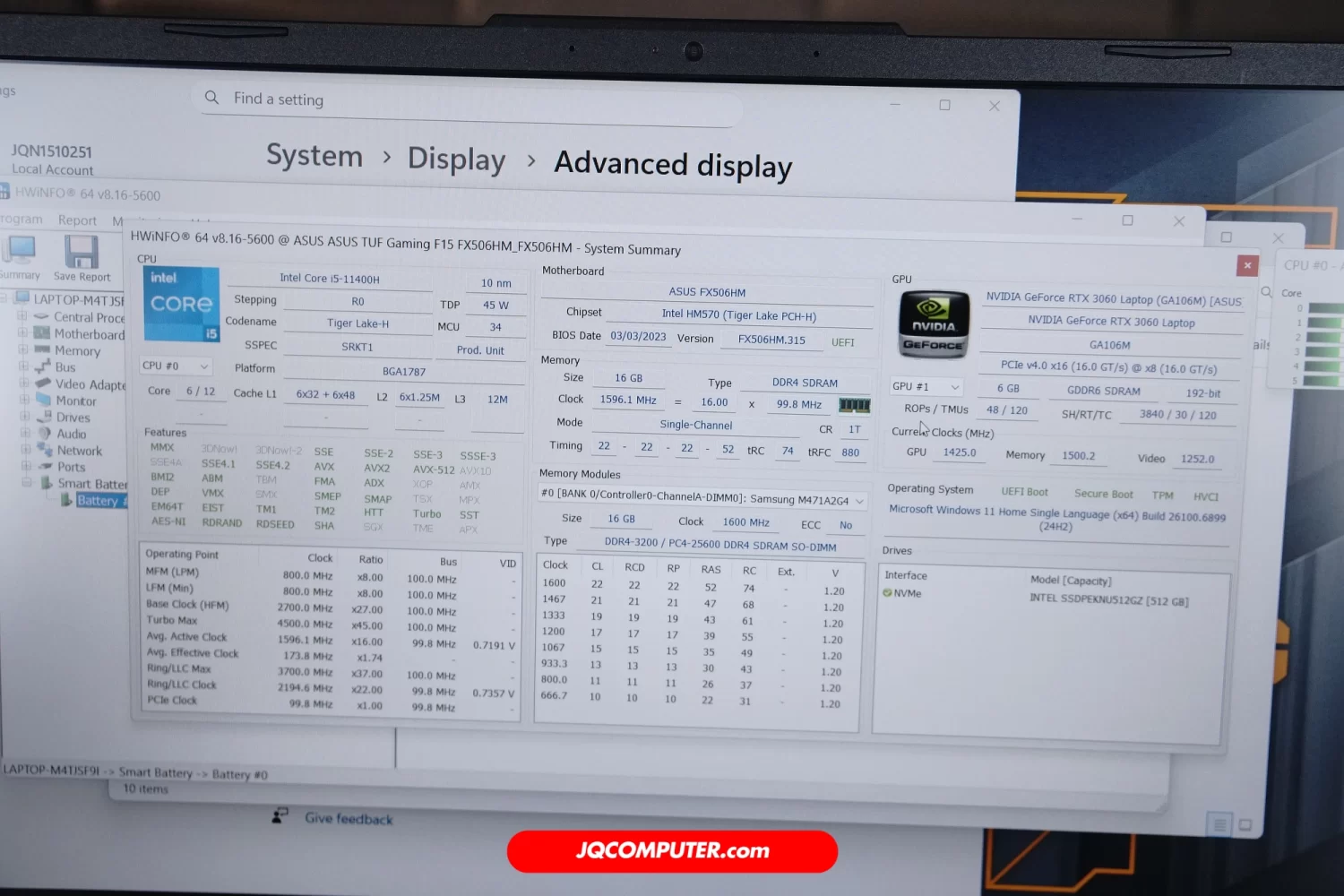 Asus TUF Gaming F15 - Image 10