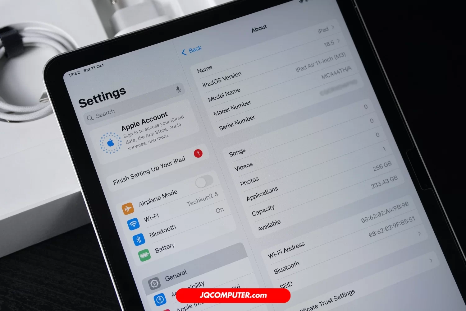 iPad Air 11 Apple M3 WiFi (Apple Care Plus) - Image 9