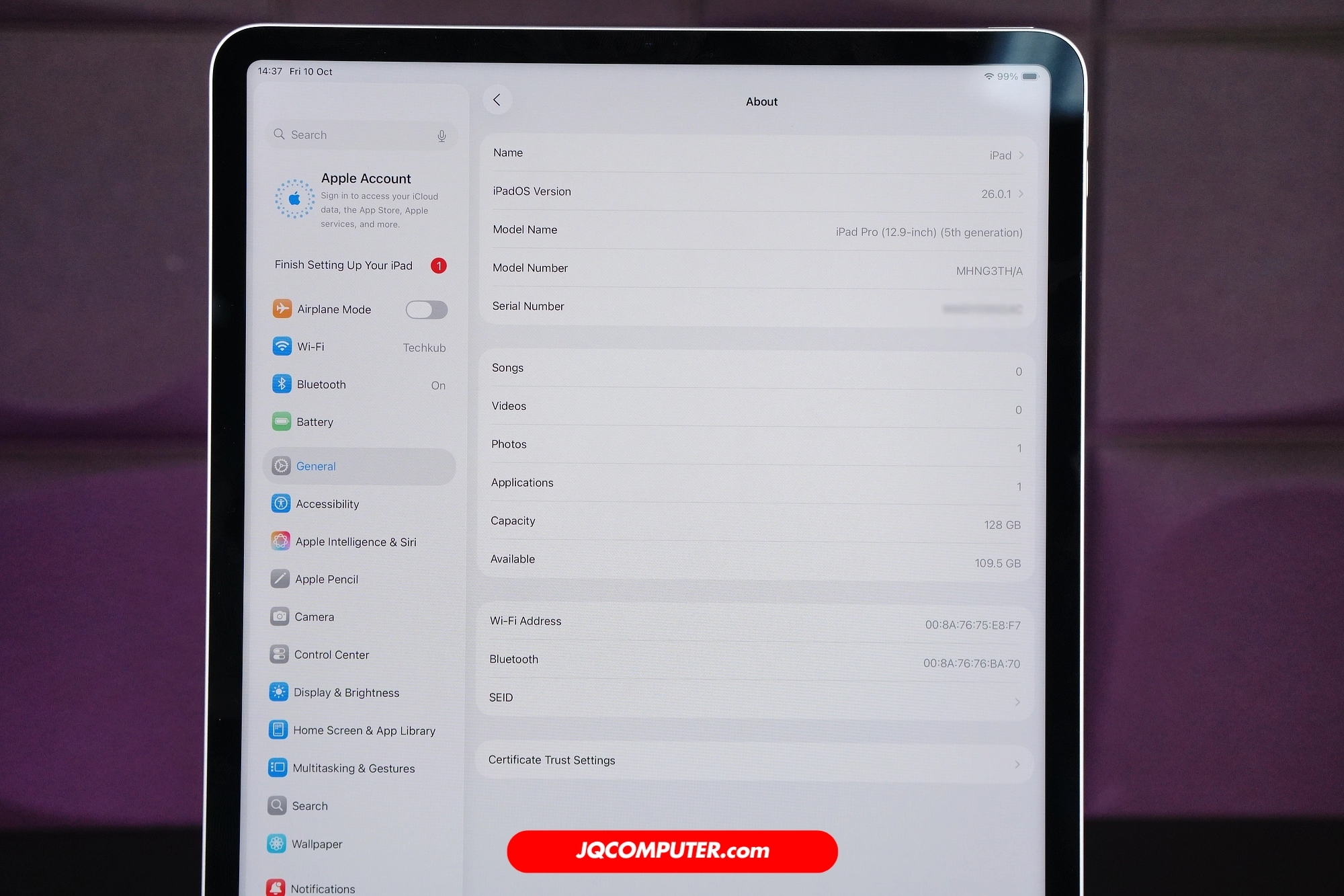 iPad Pro 12 Apple M1 WiFi - Image 10