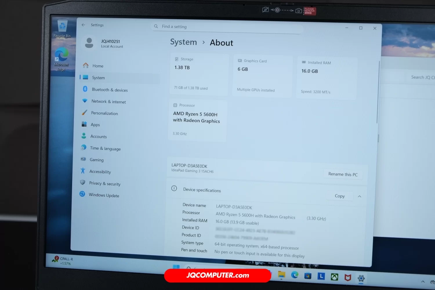 Lenovo IdeaPad Gaming 3 - Image 13