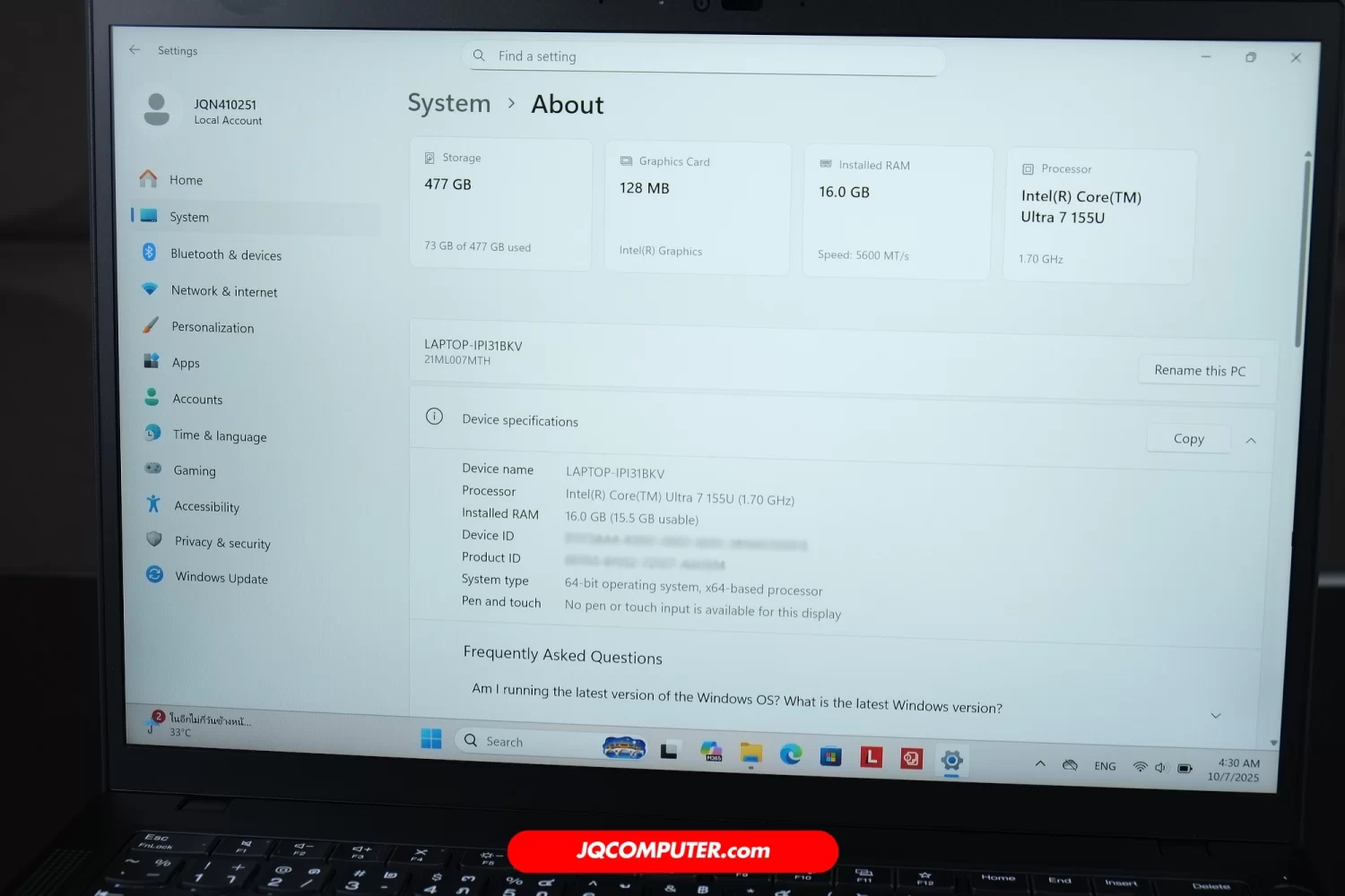 Lenovo ThinkPad T14 Gen.5 - Image 7