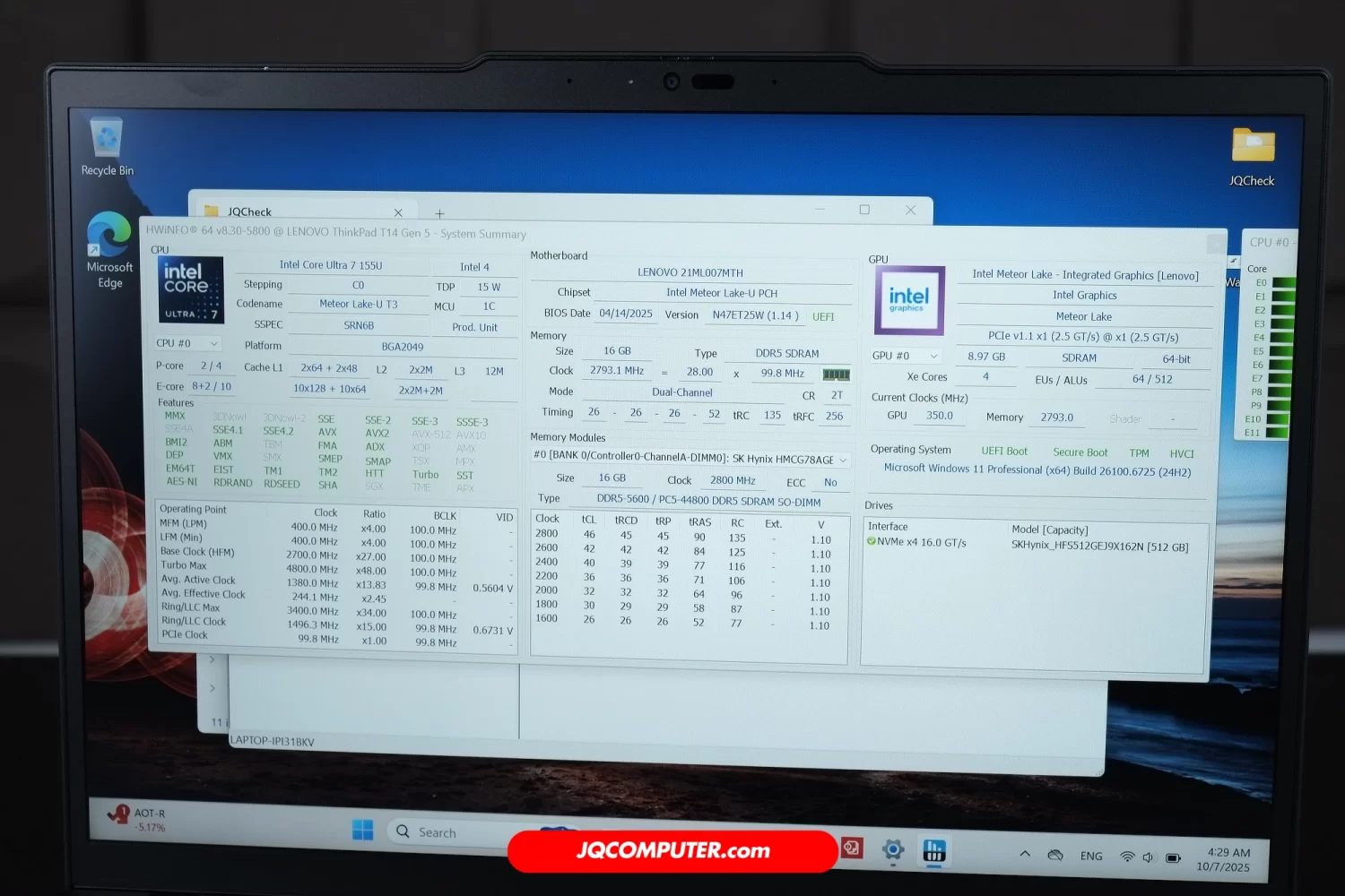 Lenovo ThinkPad T14 Gen.5 - Image 9